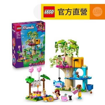 【LEGO樂高】Friends 42666 貓咪生日派對和樹屋(動物 居家擺設)