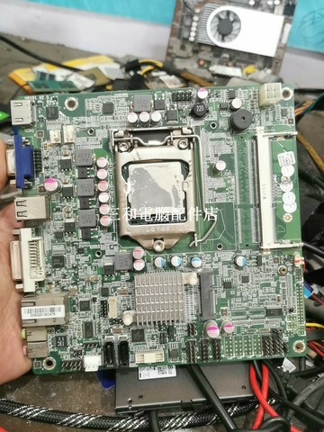 H61 ITX 主板 S-Q67HD 工控機 4P 12V 供電 支持2代CPU D3記憶體【三和電腦配件店】
