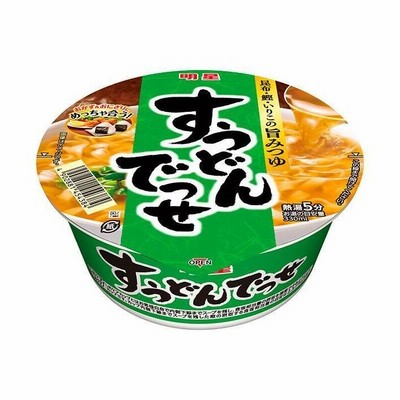 明星食品 すうどんでっせ 67g×12個入｜ 送料無料