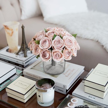 洛神花羅莎玫瑰波爾多花瓶裝飾