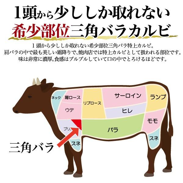 国産黒毛和牛 A5ランク 米沢牛 牛肉 特上カルビ 三角バラ  400g 焼肉用  お歳暮 お中元 ギフト お取り寄せ グルメ