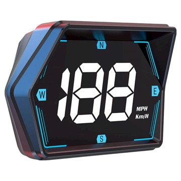 領先者 G20 GPS定位 LED白光大字 HUD多功能抬頭顯示器  1個  黑色