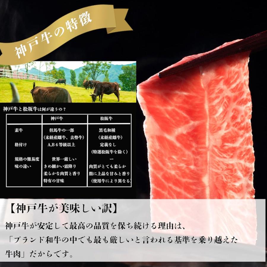 神戸牛 400g A4〜A5等級 もも すき焼き 400g (2人前) 化粧箱入り 冷凍 すき焼き肉 シート巻き 神戸牛証明シール付 内祝い 御歳暮 お歳暮 肉ギフト