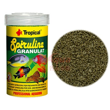 P老闆水族~波蘭Tropical 德比克 高蛋白淡海水魚螺旋藻1000ml 顆粒 緩沉 飼料 海水魚 觀賞魚