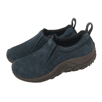 [ACS] Merrell 休閒鞋 Jungle Moc 男鞋 藍 麂皮 緩衝 鬆緊帶 易穿脫 ML00005200