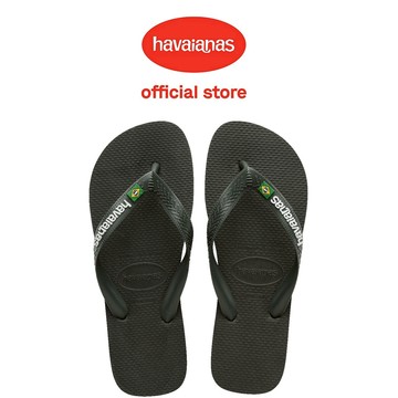 Havaianas 哈瓦仕 拖鞋 夾腳拖 男女鞋 巴西國旗 綠 Brasil Logo 4110850-5983U