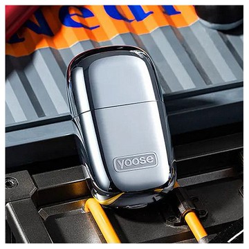 yoose~N1-S全合金電動鼻毛修剪器(電鍍銀)1入