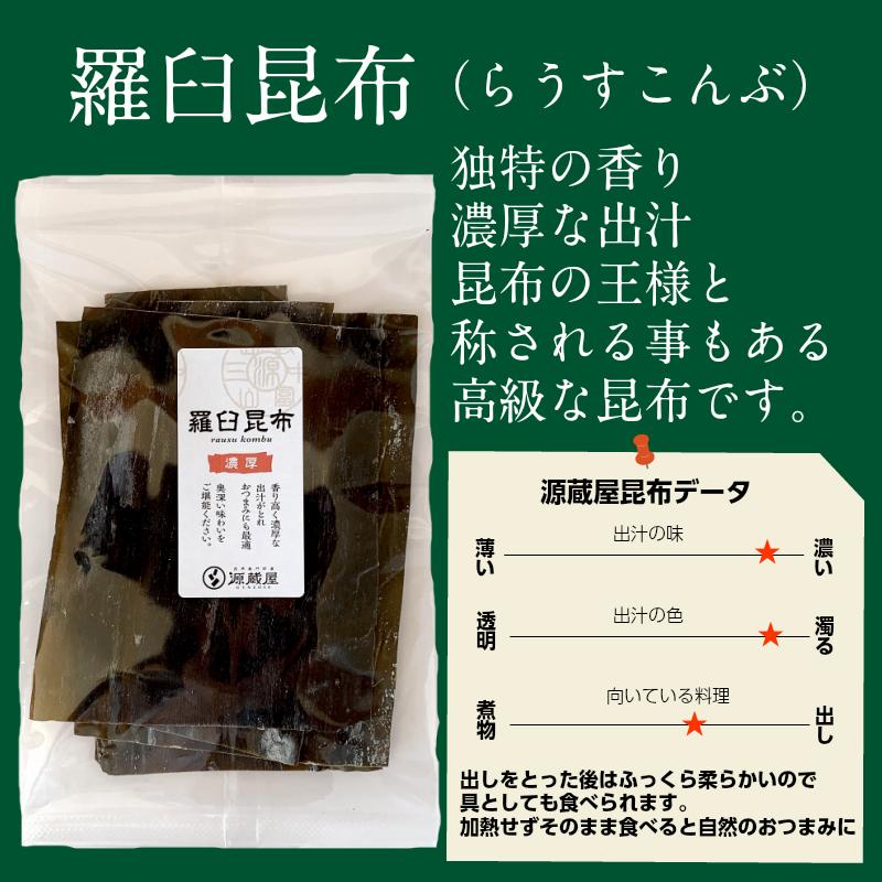 お試しセット [だし昆布] 羅臼昆布 利尻昆布 日高昆布 3点 各40g  飲み比べ 使い切り 食育