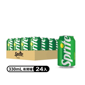 雪碧汽水易開罐330ml(24入)