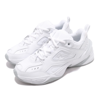 Nike 休閒鞋 Wmns M2K Tekno 白 灰 小白鞋 女鞋 復古 老爹鞋