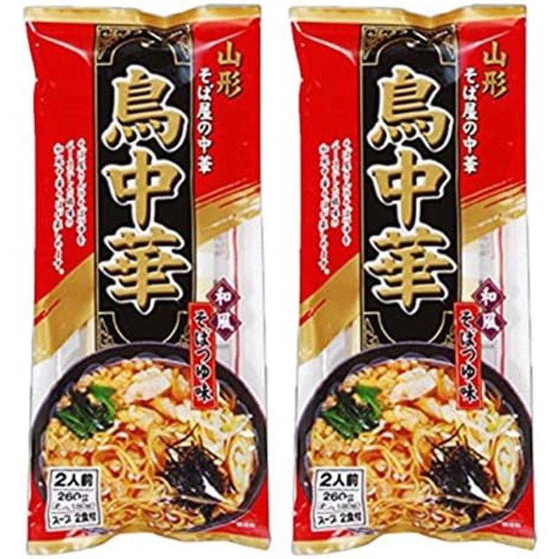 みうら食品 鳥中華 2袋 スープ付き 和風そばつゆ味 山形 ご当地ラーメン インスタントラーメン ラーメン マツコの知らない世界