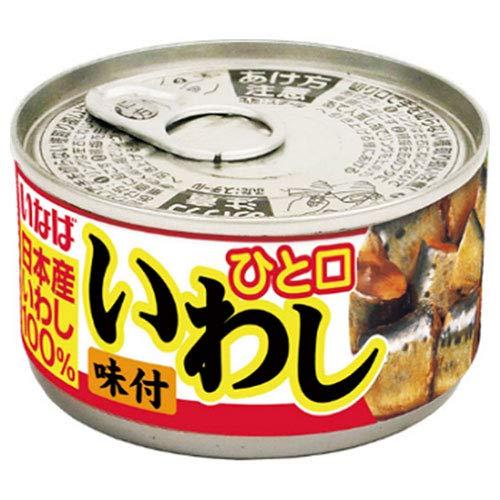 いなば食品 ひと口いわし 味付 115g缶×24個入×(2ケース)