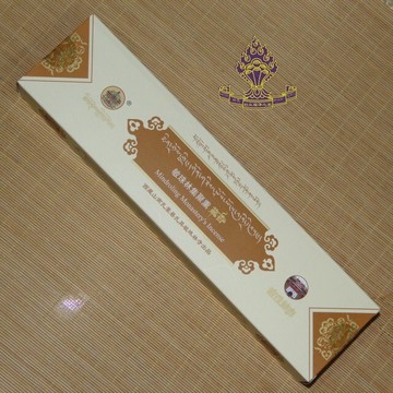 西藏佛教用品 純天然手工香 敏珠林寺集聚熏藏香線臥香一級佛供品1入