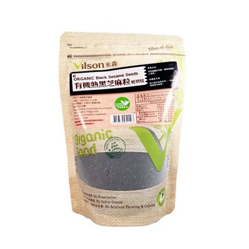 米森~有機熟黑芝麻粒145公克/包