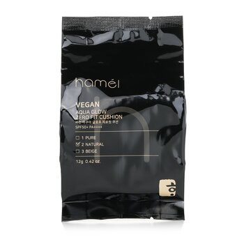 Hamel Hamel 純素水光氣墊粉底 SPF50 補充裝 - # 2 Natural 12g/0.42oz-粉底及蜜粉