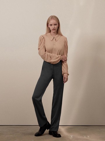 Straight pants 003 Darkgray