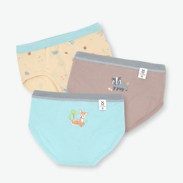 minihope歡樂森林男童三角褲(3件組A)
