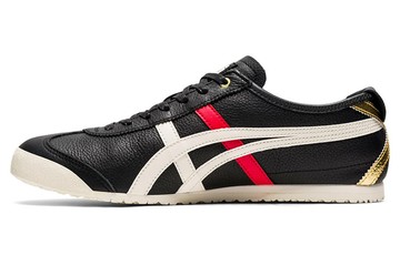 ONITSUKA TIGER MEXICO 66 BLACK WHITE RED