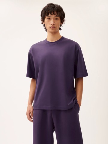PANGAIA - DNA Oversized T-Shirt - blackberry - XXS XXS