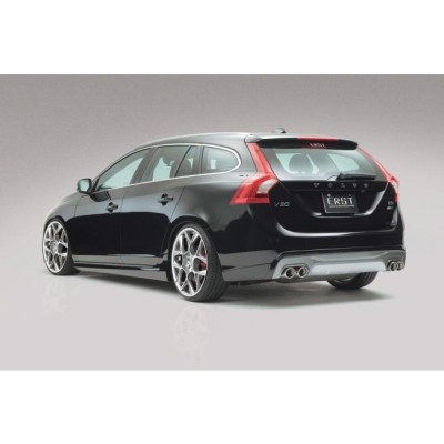 ボルボ V60 2011〜 エアロ パーツ 3Pスペシャルセット(フロントリップスポイラー/センターフラップ/サイドステップ/リアスカート) エアスト  | LINEブランドカタログ