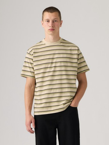 RED TAB 復古條紋短Tee 人氣新品