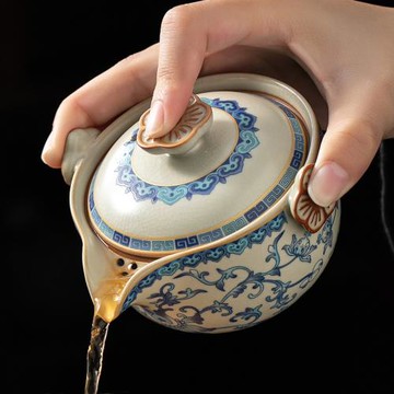 便攜式茶具一人飲戶外露營喝茶功夫套裝泡茶杯隨身快客杯旅行茶具