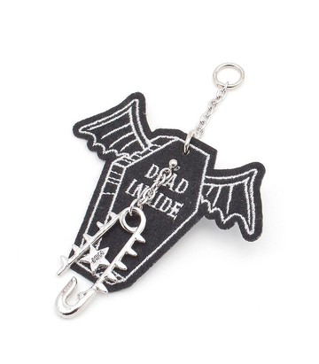 安全別針耳環/銀色/hellcatpunks/hcp-ac-0138