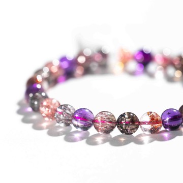 頂級超級七手鍊 | 一物一圖 | 天然水晶手鏈