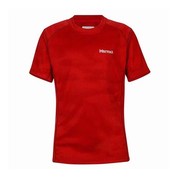 ├登山樂┤美國 Marmot B Cyclone 防曬快乾上衣-Team Red Hide # 54110-8786