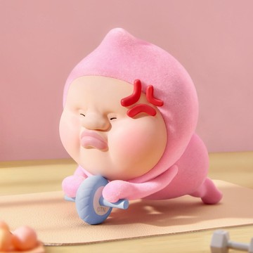 買就送IP貼紙[ HeyCiao] 屁桃君 運動達人系列 盲盒 公仔