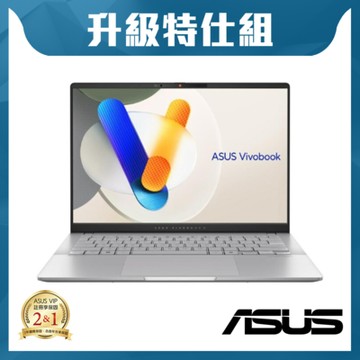ASUS M5406NA 14吋特仕筆電 (R5-7535HS/16G/2T/Vivobook S 14 OLED/酷玩銀)