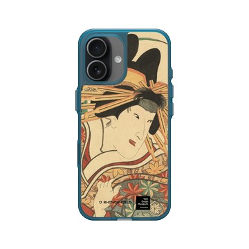 iPhone 17 Clear (相機按鈕) 夜幕藍 - Van Gogh Museum - 三代目岩井粂三郎 三浦屋高尾