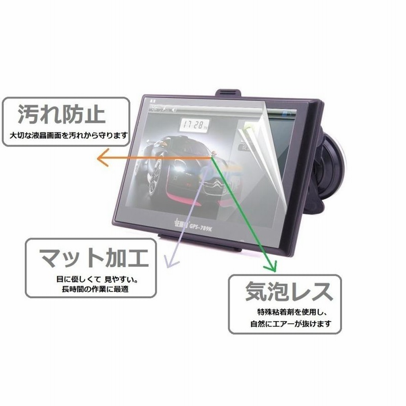 2枚入り】ケンウッド（KENWOOD）彩速ナビ 7インチ カーナビ MDV-L308W ...