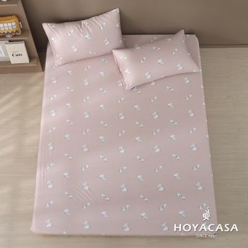 【HOYACASA 】x史努比聯名系列-雙人天絲臻棉床包枕套組-恬靜時刻