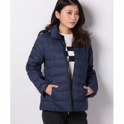 Leilian ミドル丈ダウンジャケット レディース ネイビー 通販 Lineポイント最大get Lineショッピング