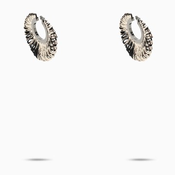 Gold metallic Revolve earrings