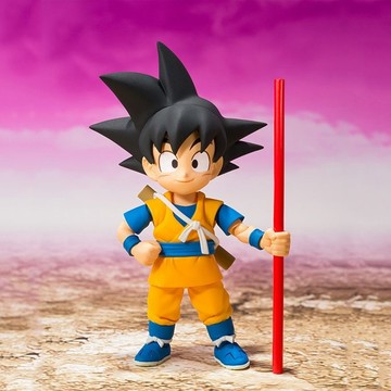 BANDAI萬代S.H.Figuarts SHF DAIMA TV新動畫七龍珠迷你悟空卡卡羅特Q版可動成品手辦 潮玩模型
