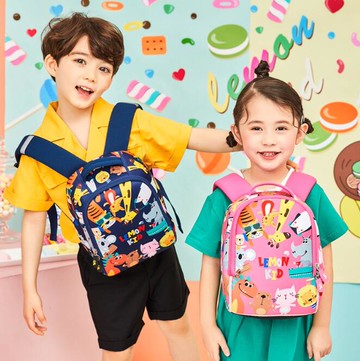 WallFree窩自在★ 小學生幼兒園 書包防潑水兒童書包 兒童背包 恐龍 獨角獸 開學季必備