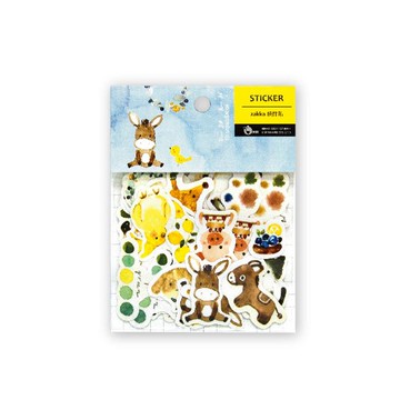 ZAKKA透明顆粒包-藍