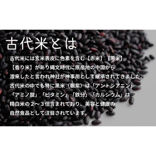 ふるさと納税 秋田県 にかほ市 農薬不使用の朝紫「郷山のお米」450g（150g×3袋）