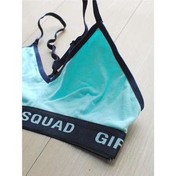 中小學生內衣運動文胸少女初中無鋼圈純棉背心遮點薄款9-13歲發育