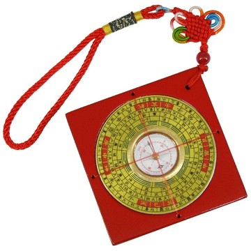 【168開運坊】台製系列【出門保身避車關：小羅盤-吊飾】專業老師開光