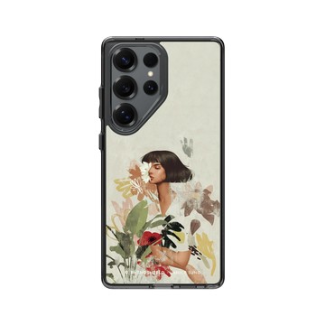 Galaxy S25 Ultra Clear 酷墨灰 - Janice Sung - Flora 2 花叢