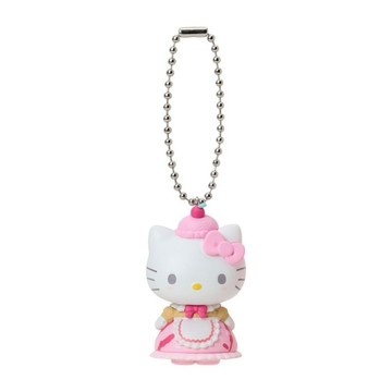 asdfkitty*KITTY 夢幻冰淇淋店 造型吊飾 掛飾 鑰匙圈-日本正版