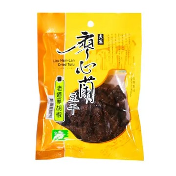 廖心蘭豆干-老道黑胡椒 110G