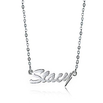 YUME 超迷你英文名字項鍊(6字內)