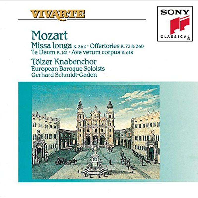 MOZART:MISSA LONGA・TOLZ BOY'S CHOIR・SCHMIDT-GADEN