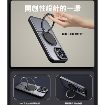 磁吸環機械齒輪旋轉 適用 iPhone 15 14 13 Pro Max 12 11 手機殼 防指紋 伸縮支架 防摔殼