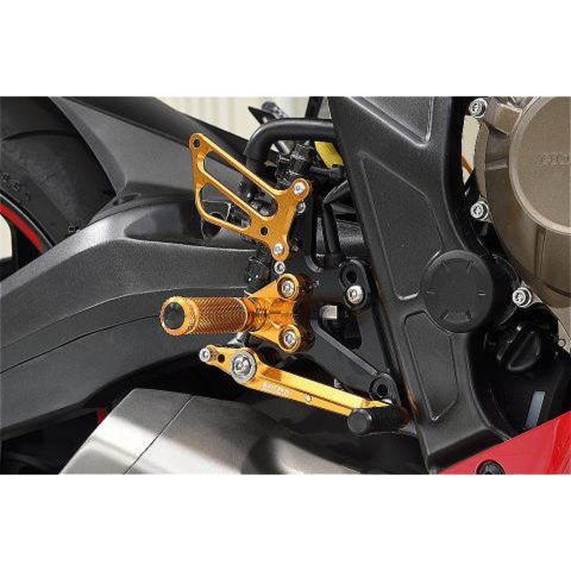 ベビーフェイス バックステップ/シルバー 6P VFR800F 14-16 シフター