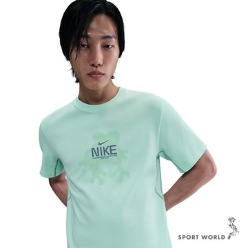Nike 短袖上衣 男裝 排汗 綠【運動世界】IH8661-353